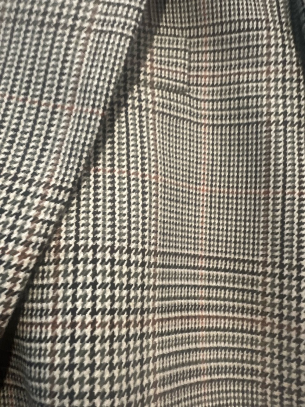 RALPH LAUREN WOMEN'S  GLEN PLAID COTTON-BLEND TWILL BLAZER NWT - Picture 4 of 5